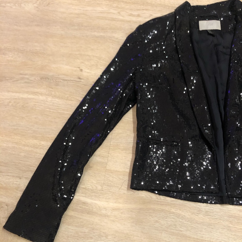 H&M sequin jacket/blazer - Picture 2 of 8
